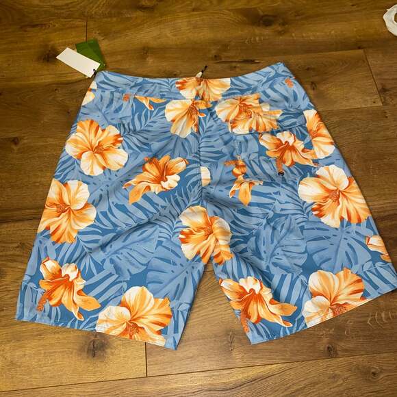 Quiksilver Men's D Everyday Classic Floral‎ 20" Board Shorts Size 38 - Picture 1 of 4